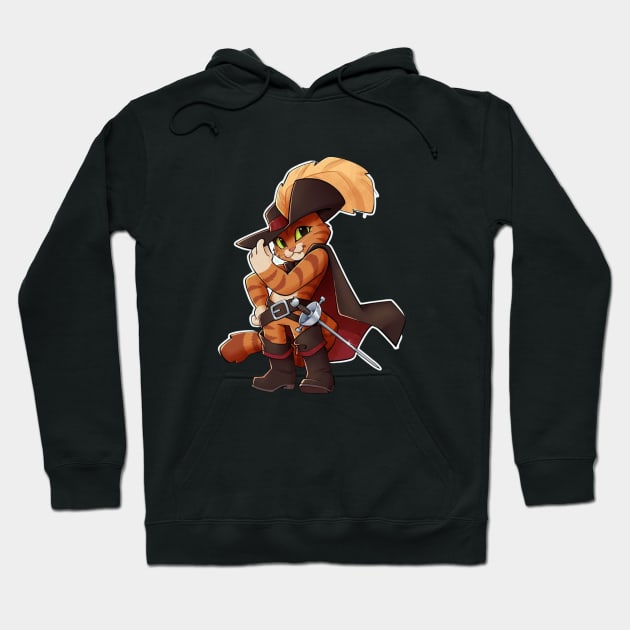 Puss in boots- The Last wish Hoodie by Brush-Master